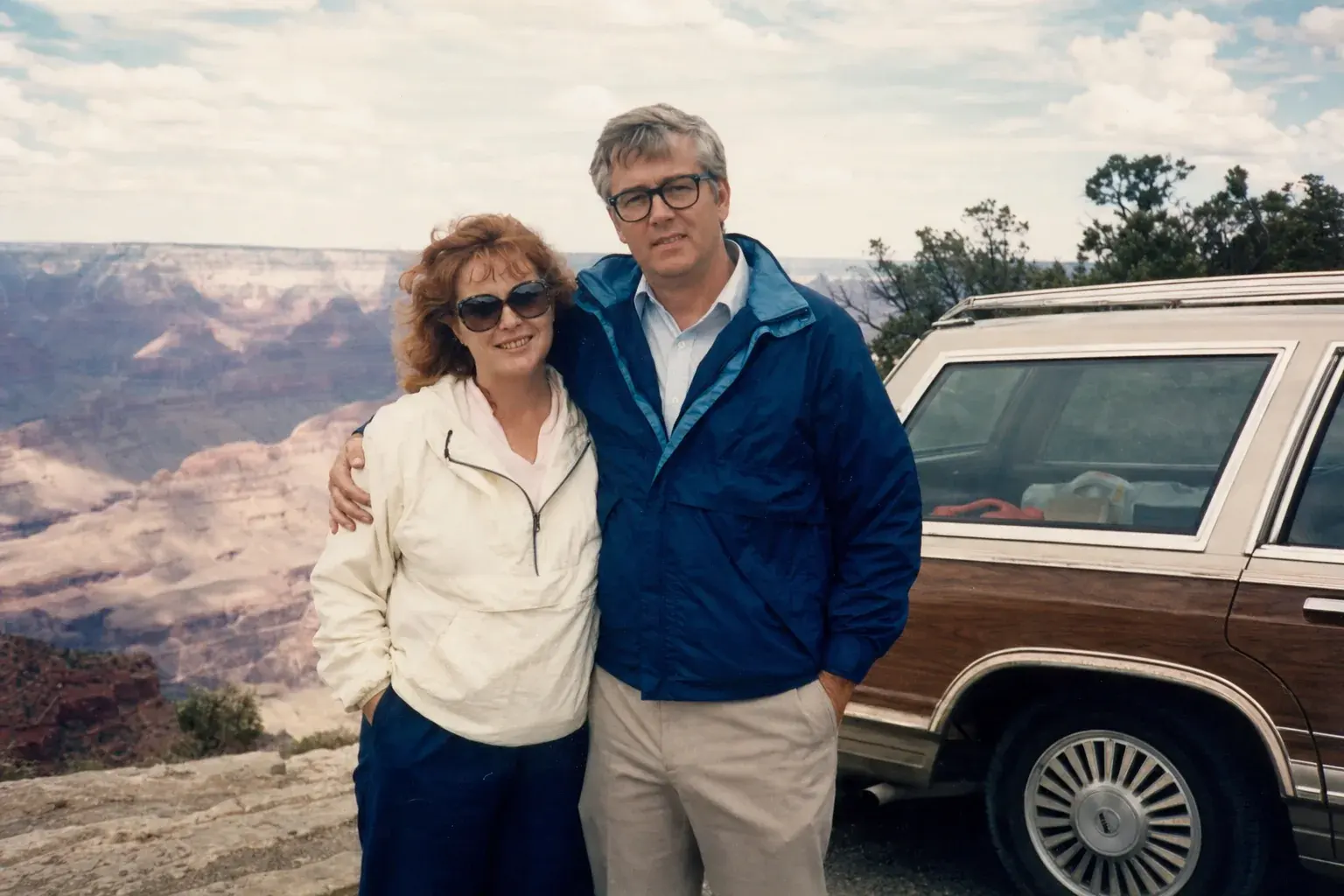 Peggy and Walter's road trip to the Grand Canyon, 1986